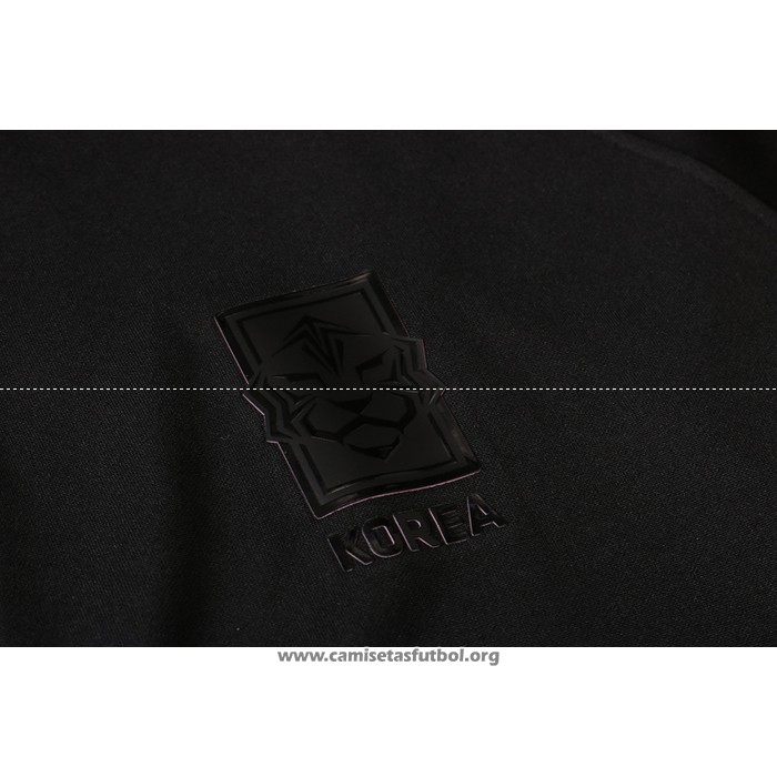 Chandal de Chaqueta del Corea del Sur 2020/2021 Negro